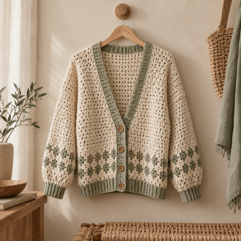 Handmade crochet wearable
